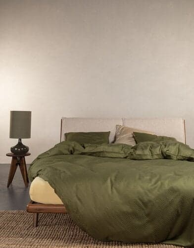 Essenza Essenza Coletta Dekbedovertrek 200x200/220 Moss