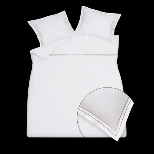 Vandyck Vandyck Purity Napels dekbedovertrek 240x200/220 Rosewood