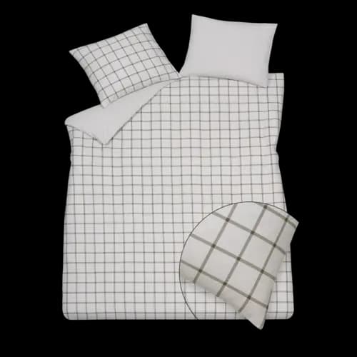 Vandyck Vandyck Flanel Dundee dekbedovertrek 260x220/240 Thyme