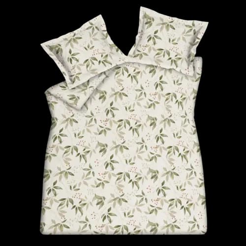 Vandyck Vandyck Mosswood dekbedovertrek 200x200/220 Cream Tan