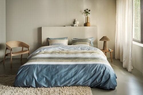 Beddinghouse Beddinghouse Nilo dekbedovertrek 200x200/220 Blauw