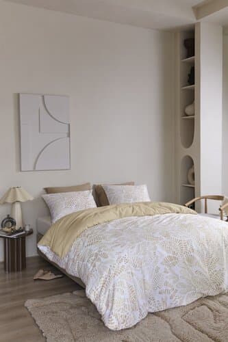 Beddinghouse Beddinghouse Dekbedovertrek Indy Naturel 240x200/220 cm