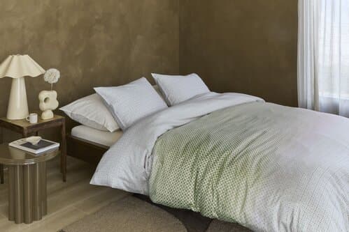 Beddinghouse Beddinghouse Dekbedovertrek Nadine Groen 260x200/220 cm