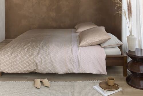 Beddinghouse Beddinghouse Dekbedovertrek Archer Zand 240x200/220 cm