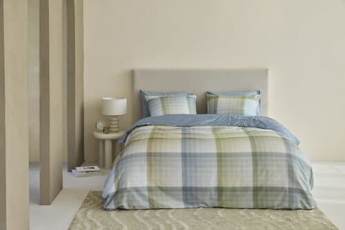 Beddinghouse Beddinghouse Dekbedovertrek Sil Blauw Groen 260x200/220 cm