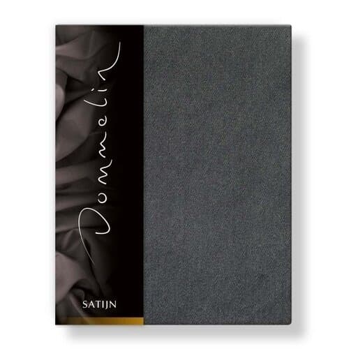 Dommelin Dommelin Hoeslaken Uni Satijn 300TC 585 Donkergrijs 180x210/30