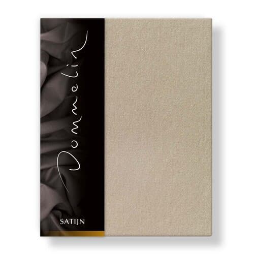 Dommelin Dommelin Hoeslaken Uni Satijn 300TC 514 Kaki 180x200/30