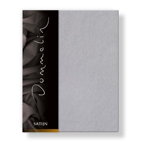 Dommelin Dommelin Hoeslaken Uni Satijn 300TC 584 Muisgrijs 140x220/30