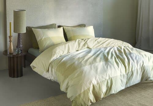 Beddinghouse Beddinghouse Dekbedovertrek Zira Groen 240x200/220 cm