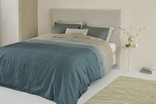 Beddinghouse Beddinghouse Dekbedovertrek Riven Blauw 200x200/220 cm