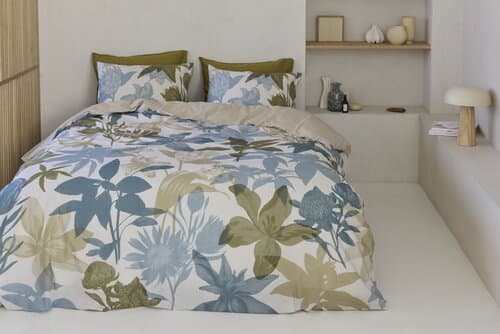 Beddinghouse Beddinghouse Dekbedovertrek Flori Blauw 240x200/220 cm