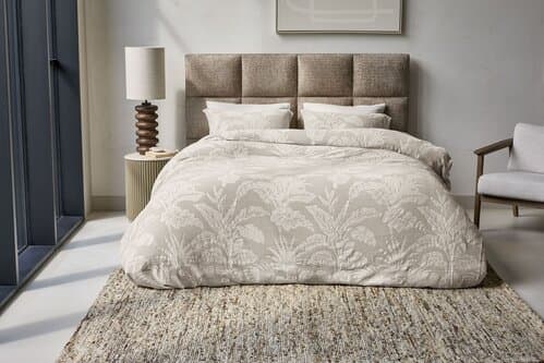 Rivièra Maison Rivièra Maison Dekbedovertrek Botanica Zand 200x200/220 cm