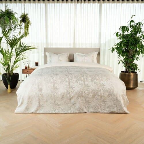 Kayori Kayori Kaede Dekbedovertrek Tencel 200x200220 Zilvergrijs