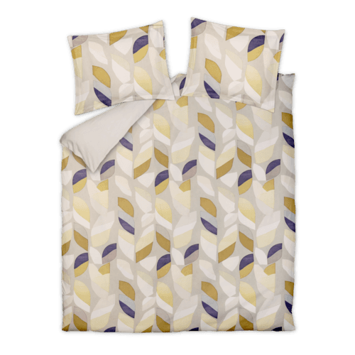 Vandyck Vandyck Dekbedovertrek Leafcode pistache 200x200/220