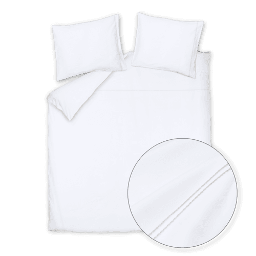 Vandyck Vandyck Dekbedovertrek Purity Torino white 200x200/220