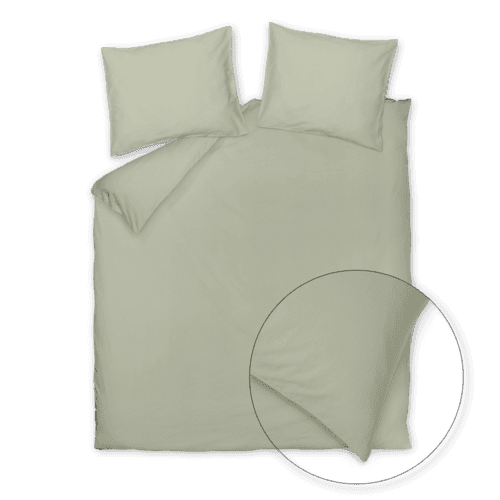 Vandyck Vandyck Dekbedovertrek Cotton Breeze smokegreen 240x200/220