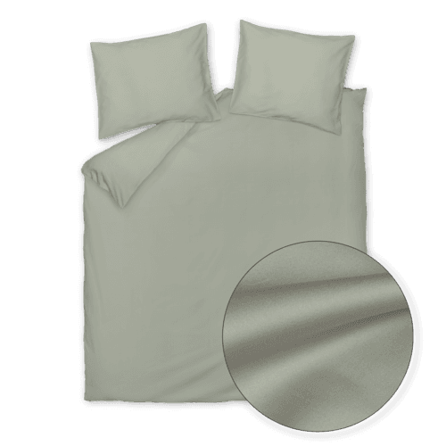 Vandyck Vandyck Dekbedovertrek Satin Luxe smokegreen 240x200/220