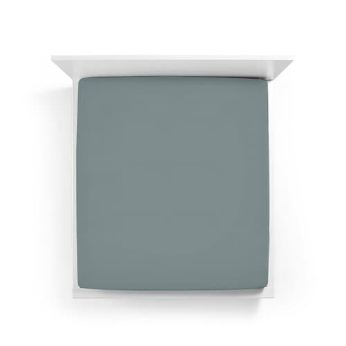 Bella Donna Bella Donna Hoeslaken Jersey Tweepersoons vintage grijs - 0650 140/190-160/220