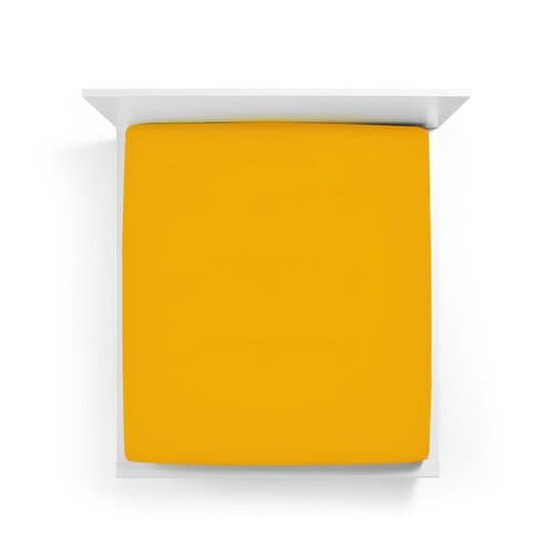 Bella Donna Bella Donna Hoeslaken Jersey Lits-jumeaux XL 200x220-200x240 cm Curry-0547