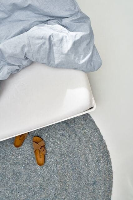 Auping Organic Satijnkatoen Hoeslaken off white