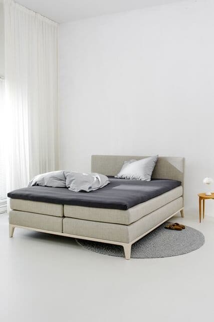 Auping Organic Jersey Hoeslaken topper soft anthracite