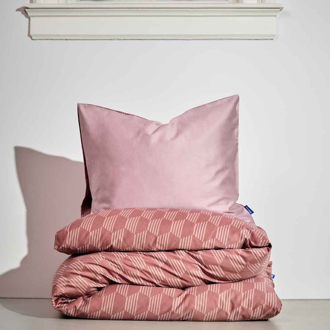 Auping Twilight mauve dekbedovertrek