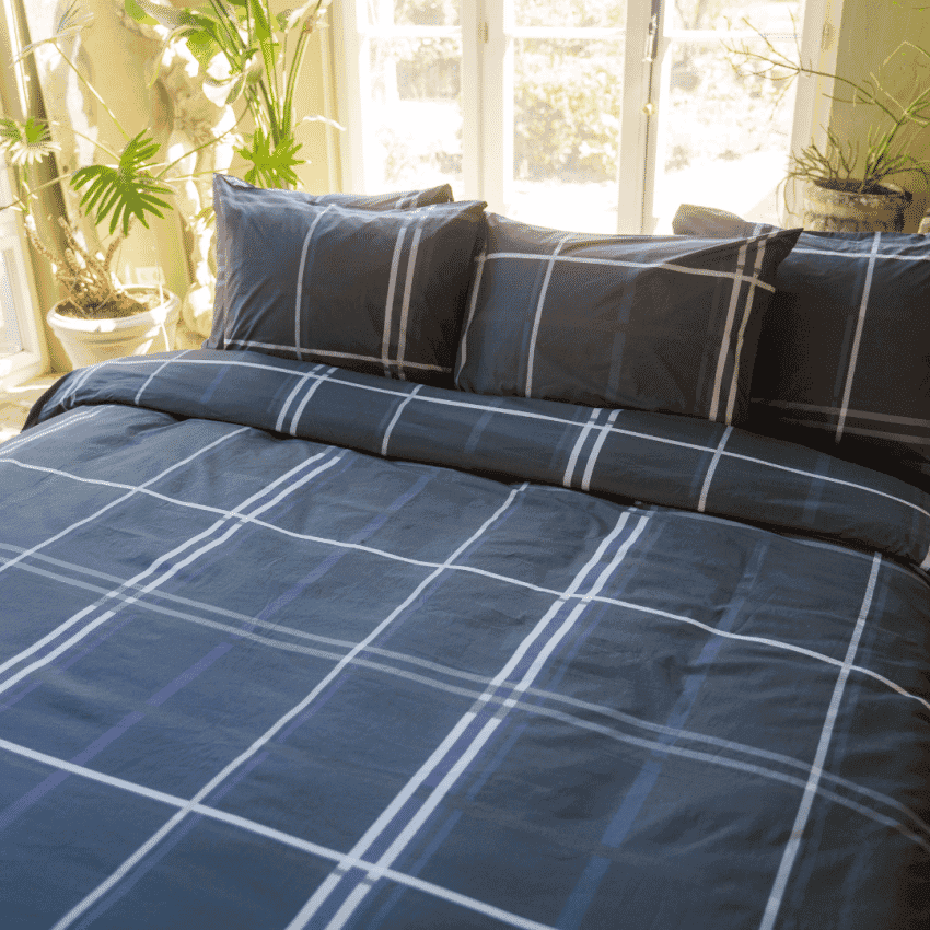 Kayori dekbedovertrek Mondo Tencel Antracite