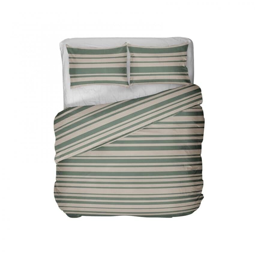 Kayori dekbedovertrek Sora Tencel Olijfgroen