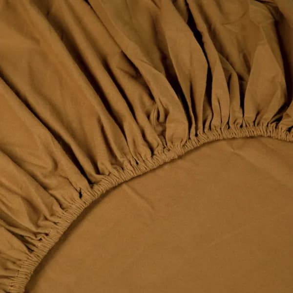 Kayori Nagano hoeslaken Flanel Okergeel