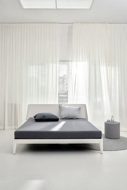 Auping Organic Jersey Hoeslaken cool grey