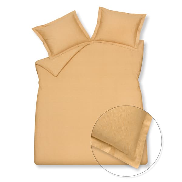 Vandyck geometrical apricot blush Dekbedovertrek