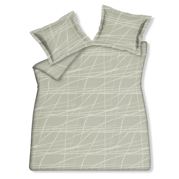 Vandyck meaningful smoke green Dekbedovertrek