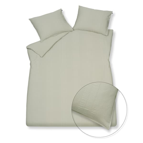 Vandyck pure 24 smoke green Dekbedovertrek