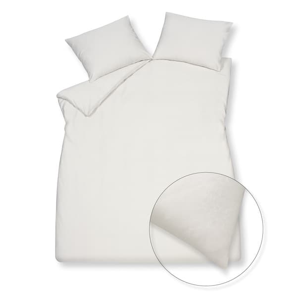Vandyck purity bari cream tan Dekbedovertrek