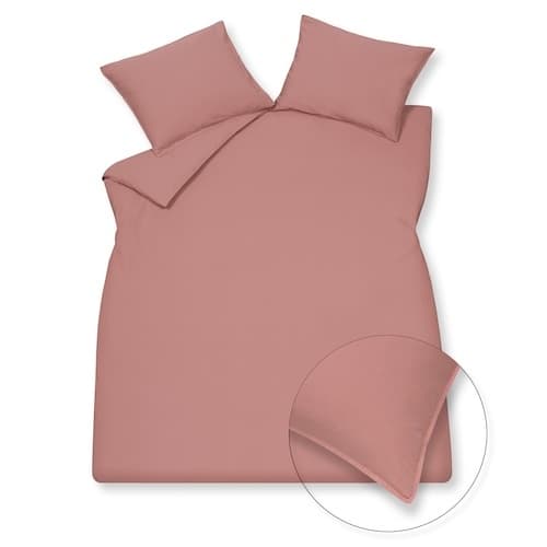 Vandyck Washed Cotton ash rose dekbedovertrek