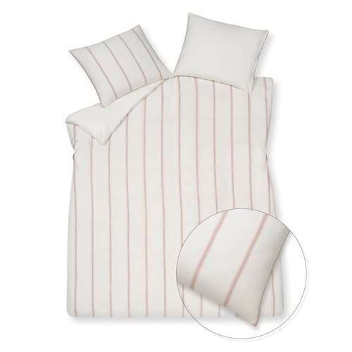 Vandyck Pure 77 Linen/Cotton offwhite dekbedovertrek