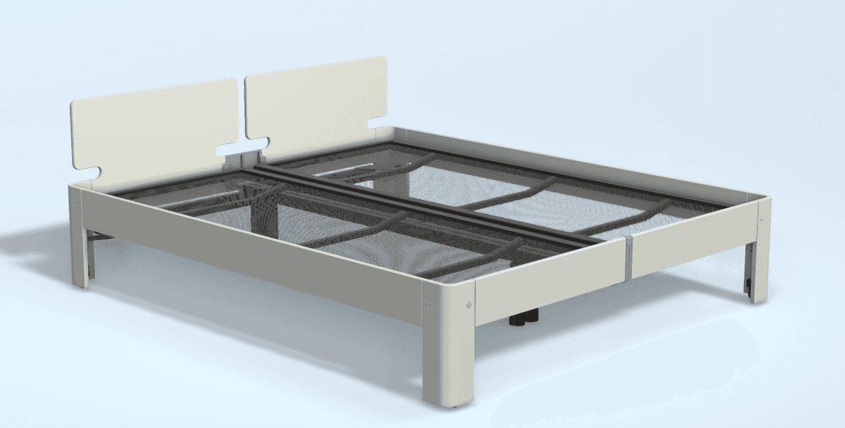 Auping Auronde 1500 deelbaar 180x210 incl. spiralen 3M Showmodel