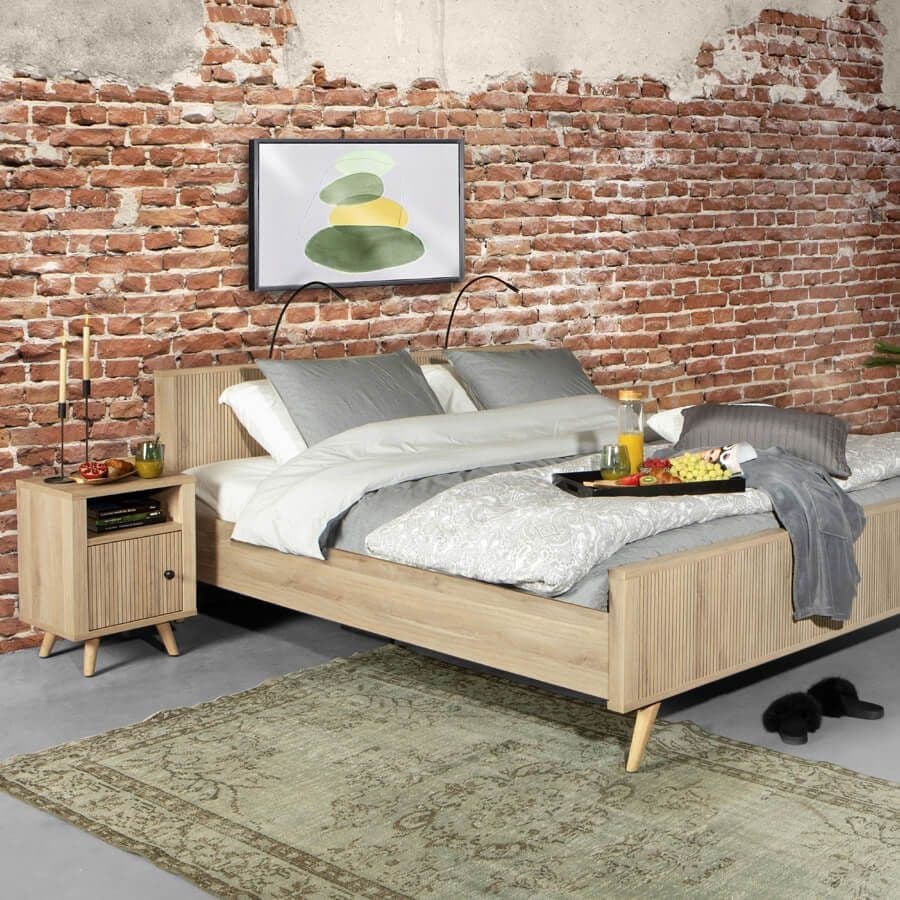 Ledikant Oskar Fresh Oak