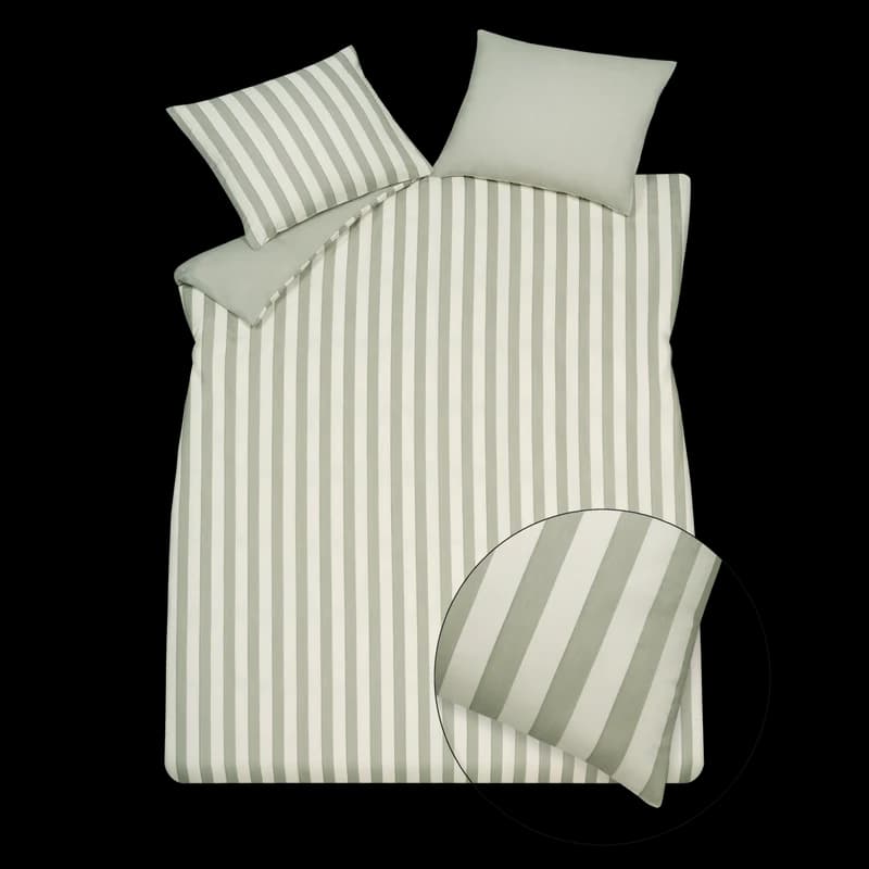 Vandyck home 97 cotton tencel smoke green Dekbedovertrek