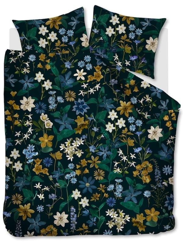 Beddinghouse Dekbedovertrek Eve Blue Green