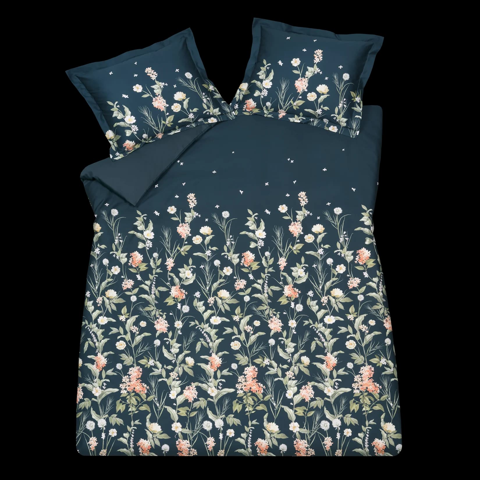 Vandyck dark midnight blue ink dekbedovertrek