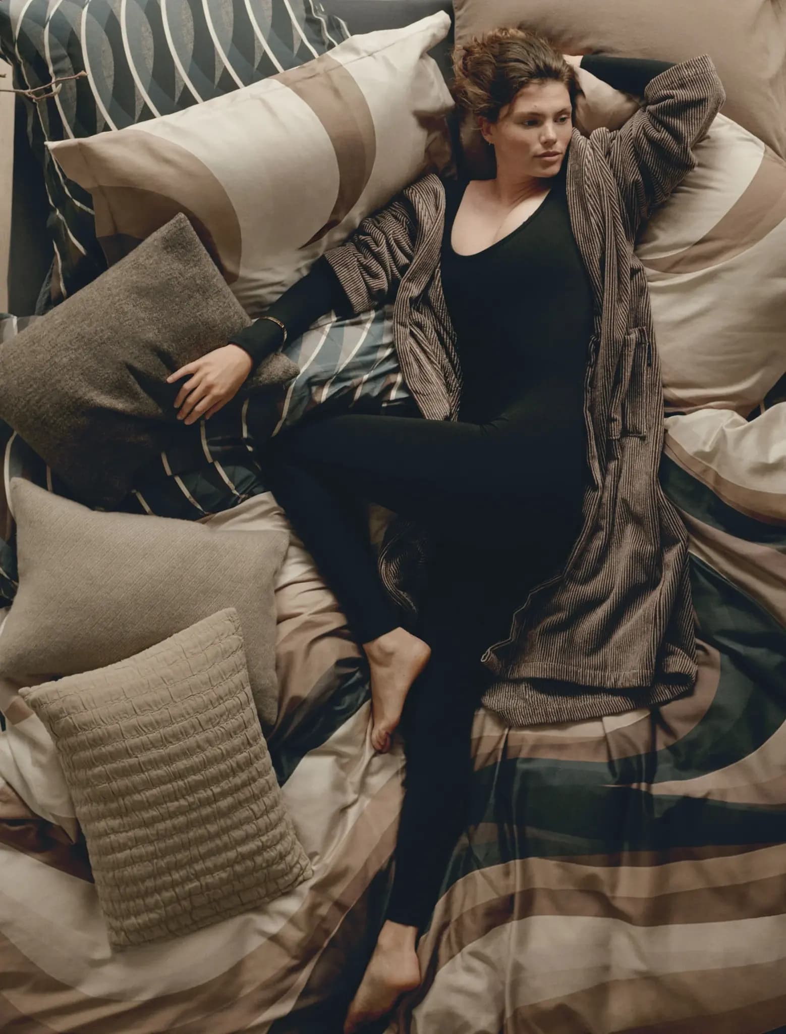 Vandyck espresso lane multi dekbedovertrek