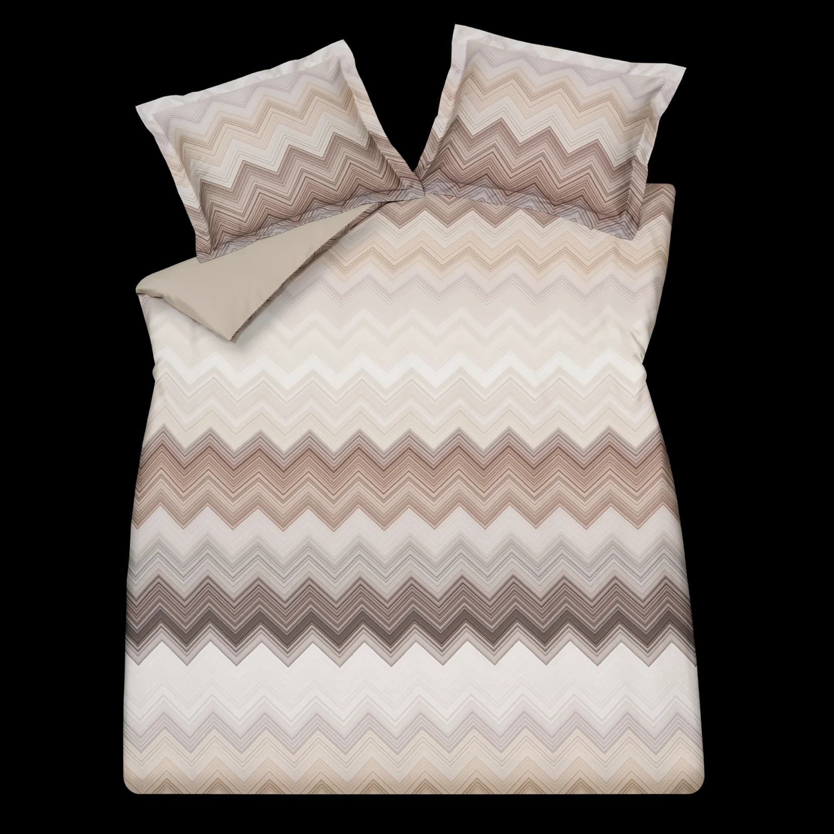 Vandyck dynamize taupe dekbedovertrek