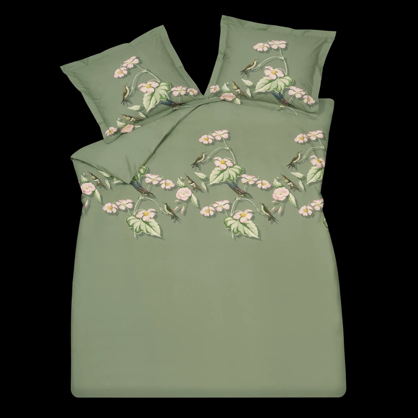 Vandyck starling smoke green dekbedovertrek