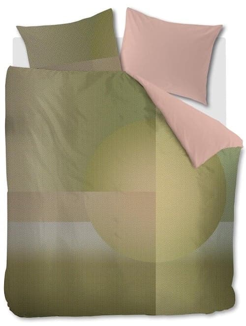 Beddinghouse Dutch Design Glossy Groen dekbedovertrek