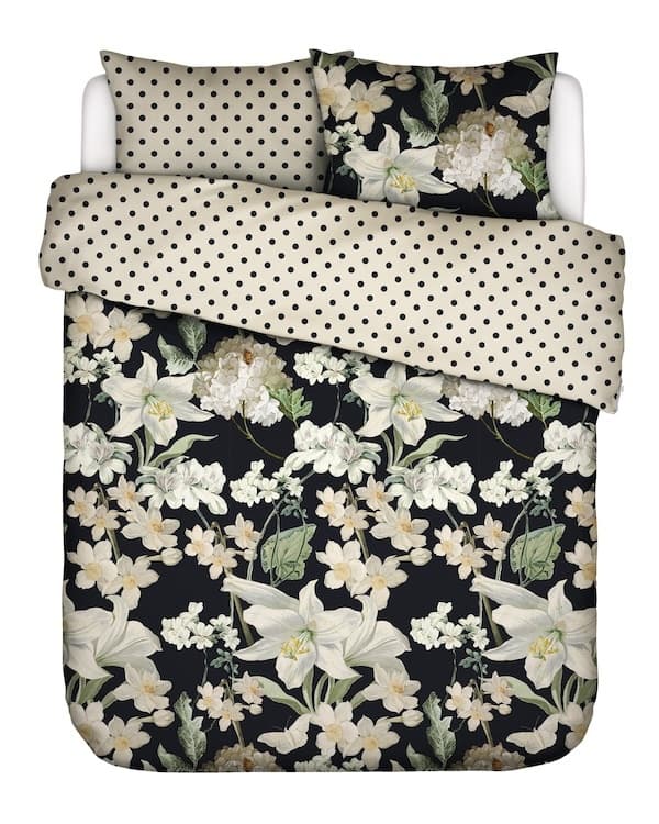 Essenza Rosalee Anthracite dekbedovertrek