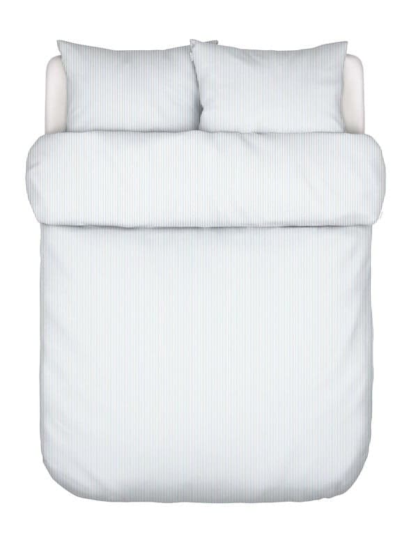 Marc O'Polo Classic Fine Stripe Denim blue dekbedovertrek