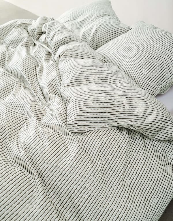 Marc O'Polo Janne Grey mist dekbedovertrek