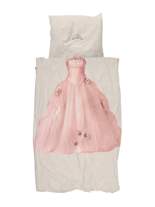 Snurk Princess Beige dekbedovertrek