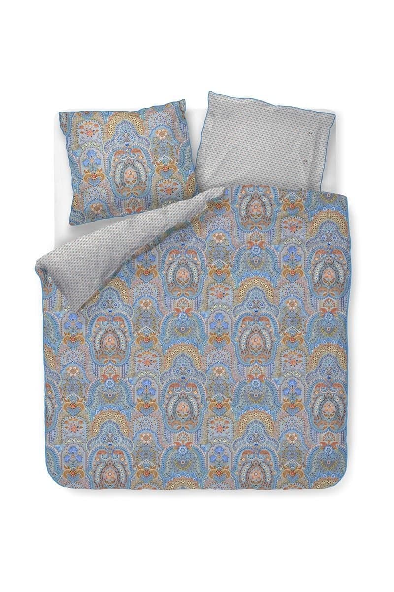 Pip Studio Jabali Flower Blauw dekbedovertrek